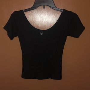 Black Crop Top